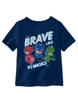 Hybrid Little Boys Pj Masks Brave Like us Graphic T-shirt