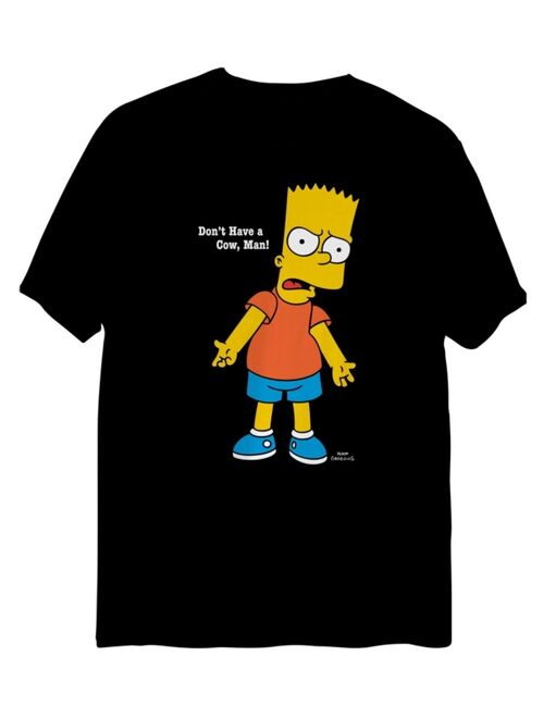 Hybrid Big Boys The Simpsons Bart Graphic T-shirt