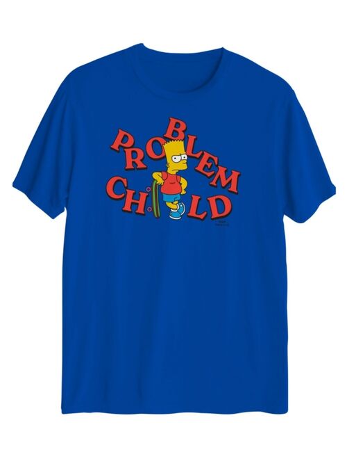 Hybrid Big Boys The Simpsons Problem Child Graphic T-shirt