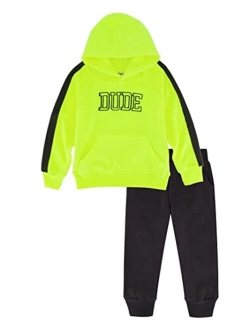 baby-boys 2 Pieces Hooded Jog Set