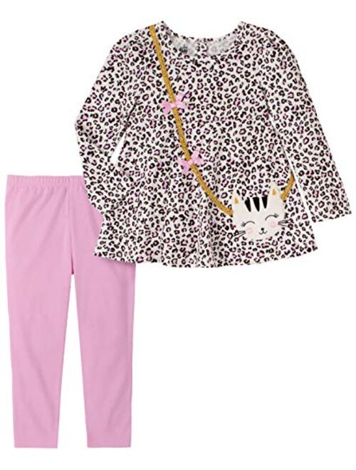 Kids Headquarters Girls' 2 Pieces Leggings Set