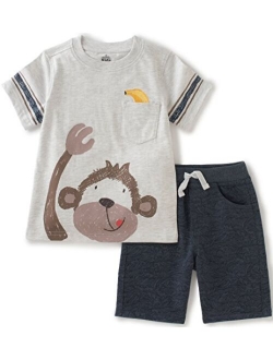 Baby Boys 2 Pieces Shorts Set-Jersey Tee