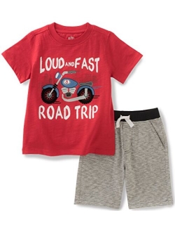 Baby Boys 2 Pieces Shorts Set-Jersey Tee