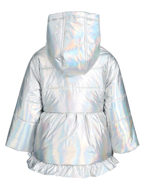 First Impressions Baby Girls Iridescent Parka, Created for Macy's