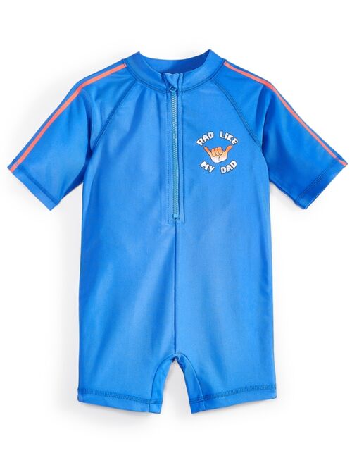 First Impressions Baby Boys One-Piece Rash Guard, Created for Macy's