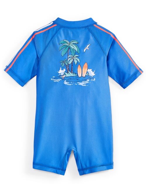 First Impressions Baby Boys One-Piece Rash Guard, Created for Macy's