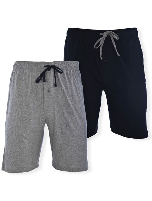 Men's Hanes® 2-pack Knit Sleep Shorts