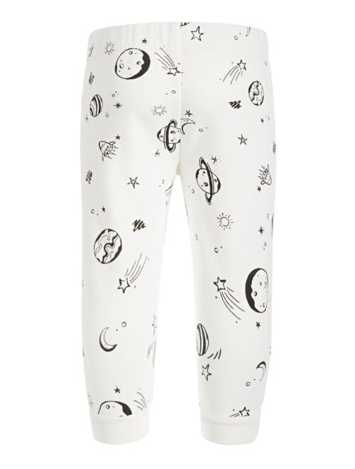 First Impressions Baby Boys Galactic Doodle Jogger Pants, Created for Macy's