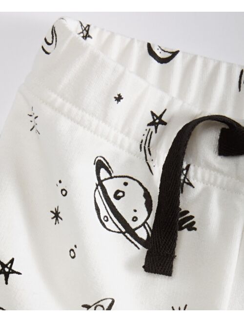 First Impressions Baby Boys Galactic Doodle Jogger Pants, Created for Macy's