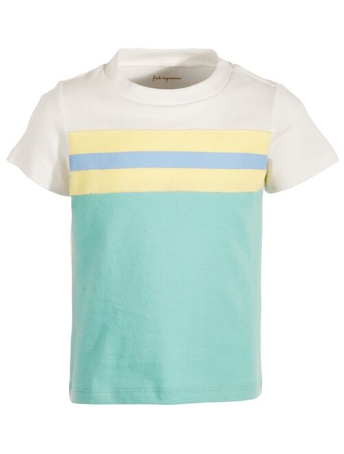 First Impressions Toddler Boys Colorblocked Cotton T-Shirt, Created for Macy's