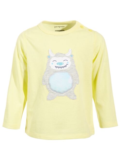 First Impressions Baby Boys Mini Monster Long-Sleeve T-Shirt, Created for Macy's