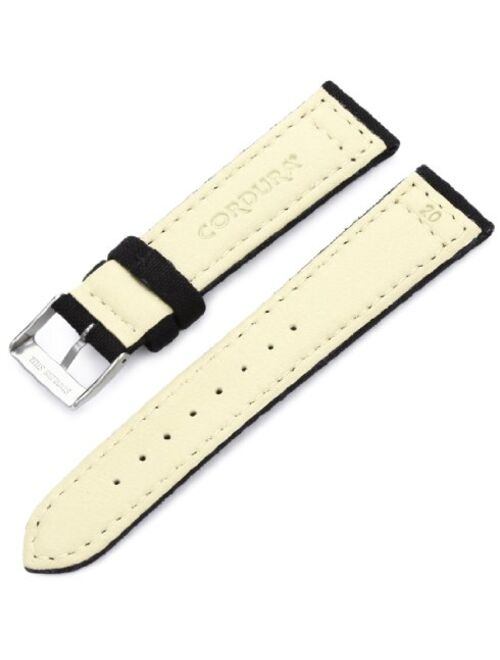 Hadley Roma Men's Genuine 'Cordura' Watch Band (Vegan, Sustainable) MS-850