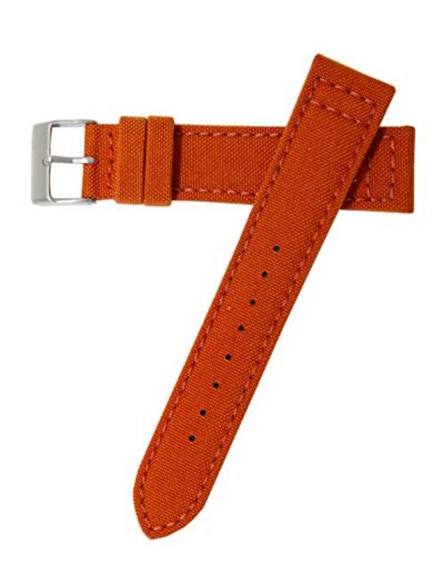 Hadley Roma Men's Genuine 'Cordura' Watch Band (Vegan, Sustainable) MS-850