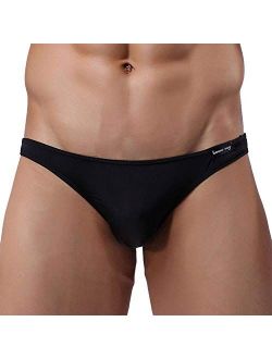 WINDAY Men Briefs Breathable Ice Silk Triangle Bikinis and Briefs D318