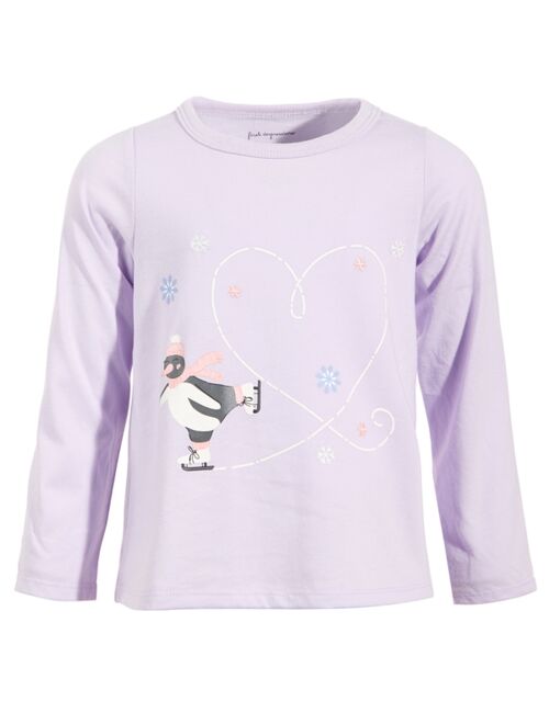 First Impressions Toddler Girls Penguin Skate T-Shirt, Created for Macy's