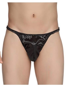 Men's Underwear Satin Tanga Bikini Briefs Panties