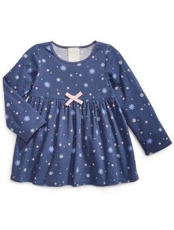 Baby Girls Snowflake Sweetie Long-Sleeve Tunic, Created for Macy's