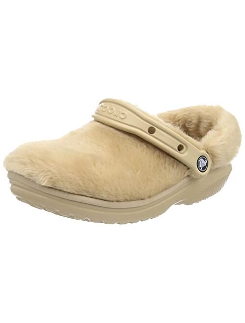 Crocs Unisex-Adult Men's and Women's Classic Fur Sure Clog | Fuzzy Slippers