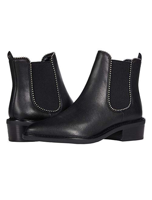 COACH Bowery Leather Bootie