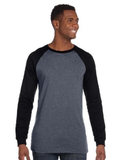 Bella Canvas Men's Long-Sleeve Baseball T-Shirt