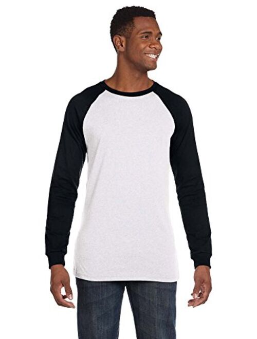 Bella Canvas Men's Long-Sleeve Baseball T-Shirt