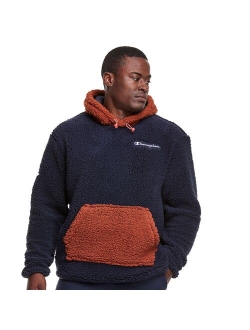 Colorblock Sherpa Hoodie