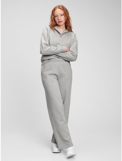 High Rise Vintage Soft Sherpa Lined Relaxed Pants