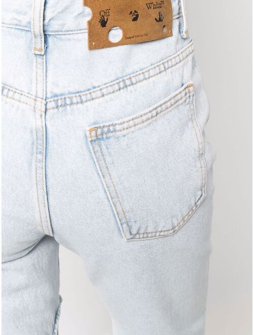 Off-White Meteor straight-leg jeans