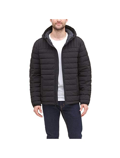 Buy Dockers Men's The Liam Smart 360 Flex Stretch Quilted Hooded Puffer ...