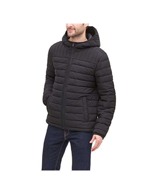Buy Dockers Men's The Liam Smart 360 Flex Stretch Quilted Hooded Puffer ...