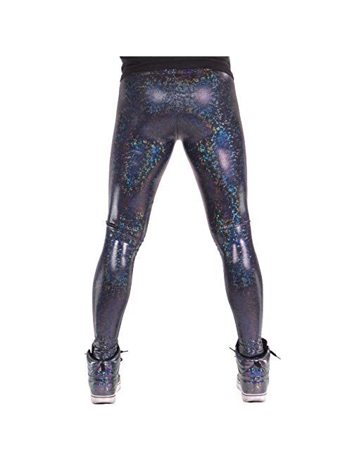 Revolver Fashion / Funstigators Festival Clothing: Men's Holographic Disco Meggings