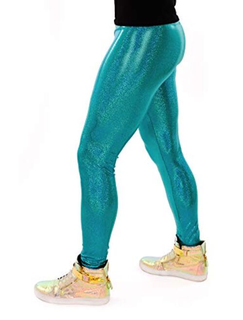 Revolver Fashion / Funstigators Festival Clothing: Men's Holographic Disco Meggings