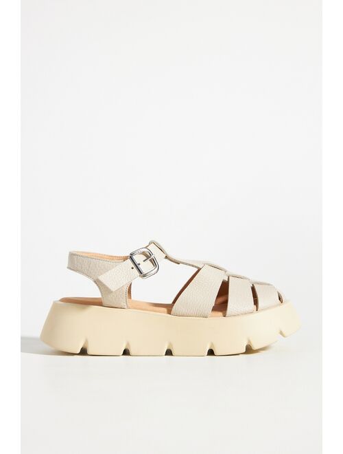 Pilcro Platform Fisherman Sandals