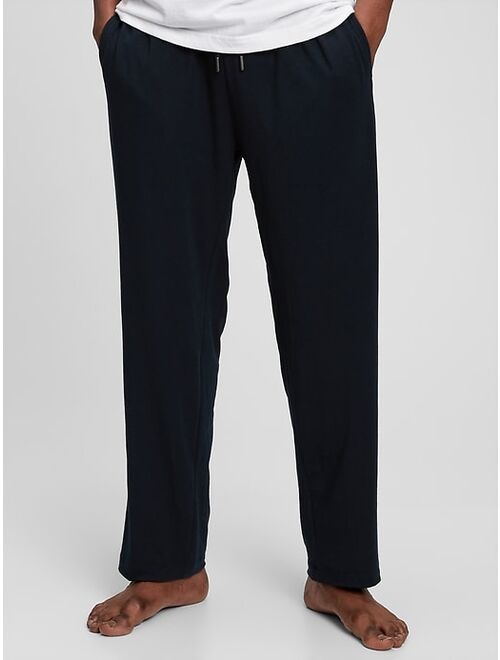 GAP Adult Polyester Solid E-Waist Sleep Pants