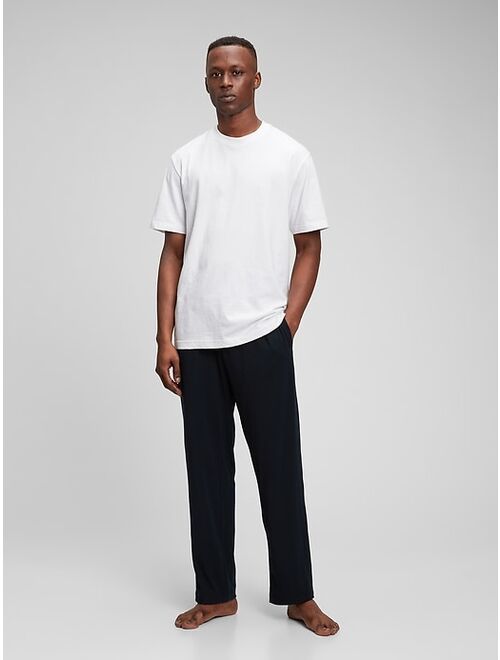 GAP Adult Polyester Solid E-Waist Sleep Pants