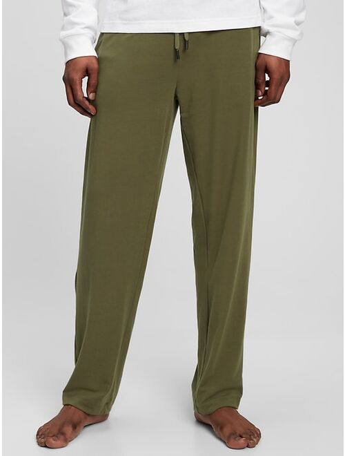 GAP Adult Polyester Solid E-Waist Sleep Pants