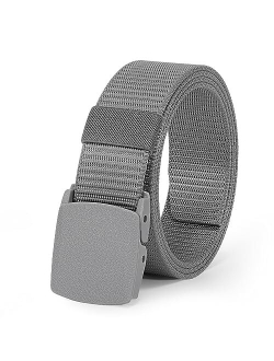 JASGOOD Nylon Canvas Breathable Military Tactical Men Waist Belt With Plastic Buckle