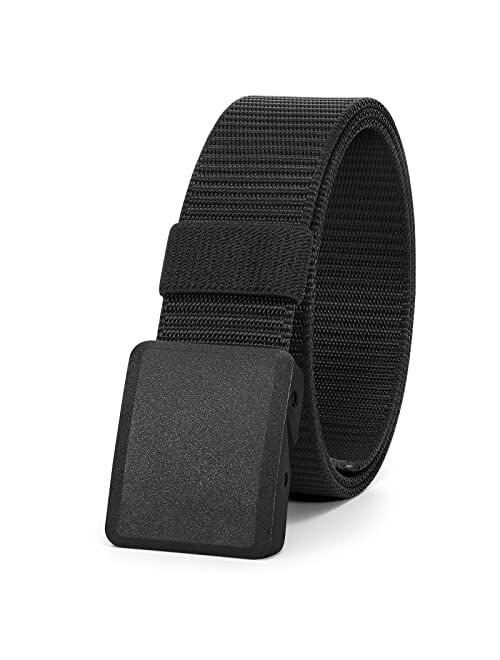 JASGOOD Nylon Canvas Breathable Military Tactical Men Waist Belt With Plastic Buckle