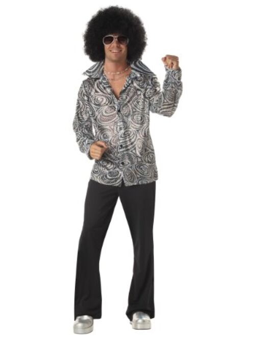 California Costumes Men's Groovy Disco Shirt Costume