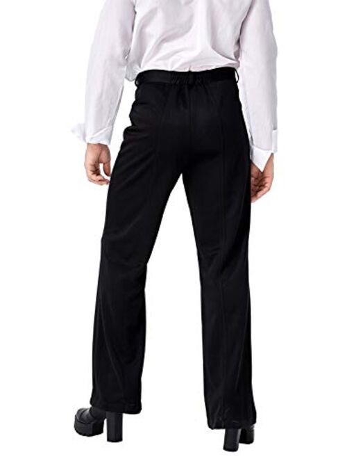 Ya-cos Men's Disco Pant Retro 70's Disco Pants Trousers Bell Bottoms