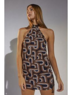 Motel Lyfa Printed Mini Dress