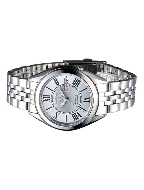 Seiko 5 SNKL29K1 Automatic Silver Steel Bracelet & Case Men's Watch