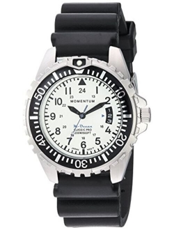 Momentum's Unisex M-Ocean Watch | 200m / 660 ft Water Resistant | Rotating Bezel