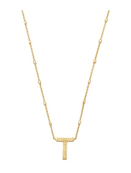 Kendra Scott Letter T Pendant Necklace