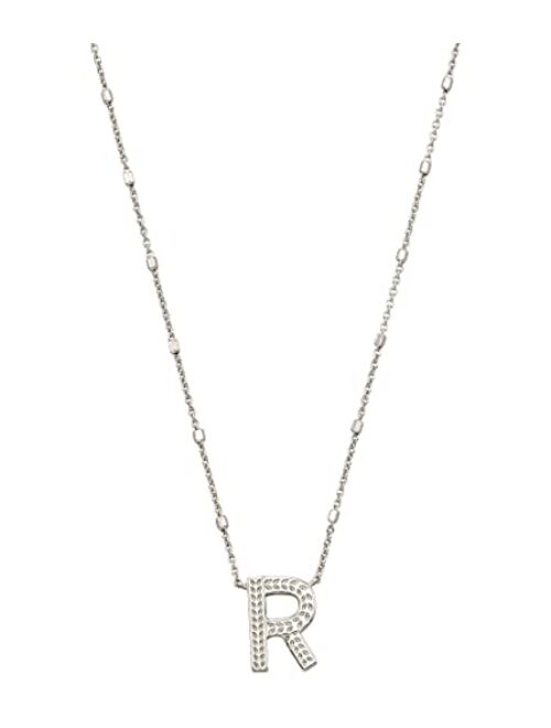 Kendra Scott Letter R Pendant Necklace