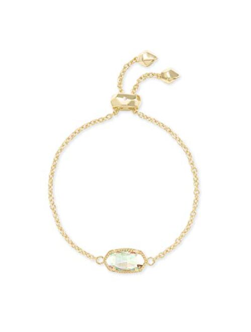 Kendra Scott Elaina Adjustable Chain Bracelet for Women, Fashion Jewelry, Gold-Plated