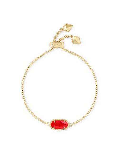 Kendra Scott Elaina Adjustable Chain Bracelet for Women, Fashion Jewelry, Gold-Plated