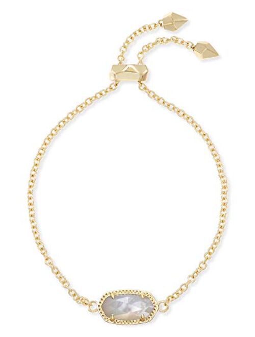 Kendra Scott Elaina Adjustable Chain Bracelet for Women, Fashion Jewelry, Gold-Plated