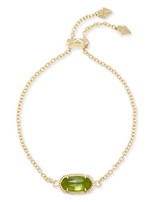 Kendra Scott Elaina Adjustable Chain Bracelet for Women, Fashion Jewelry, Gold-Plated