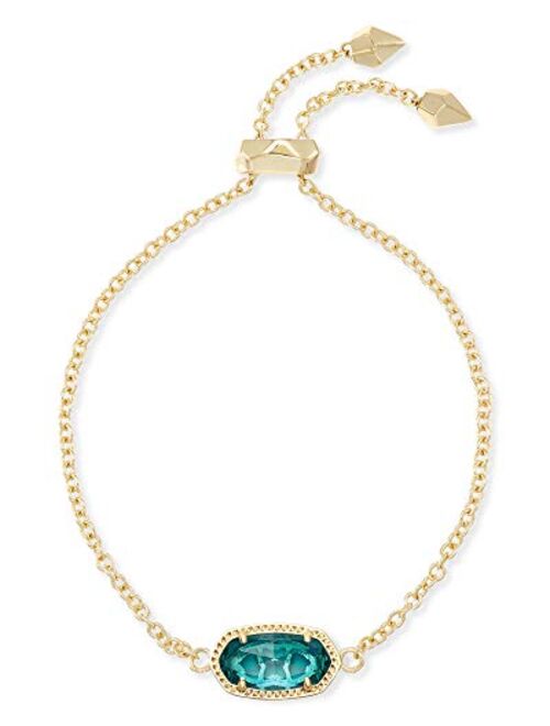 Kendra Scott Elaina Adjustable Chain Bracelet for Women, Fashion Jewelry, Gold-Plated